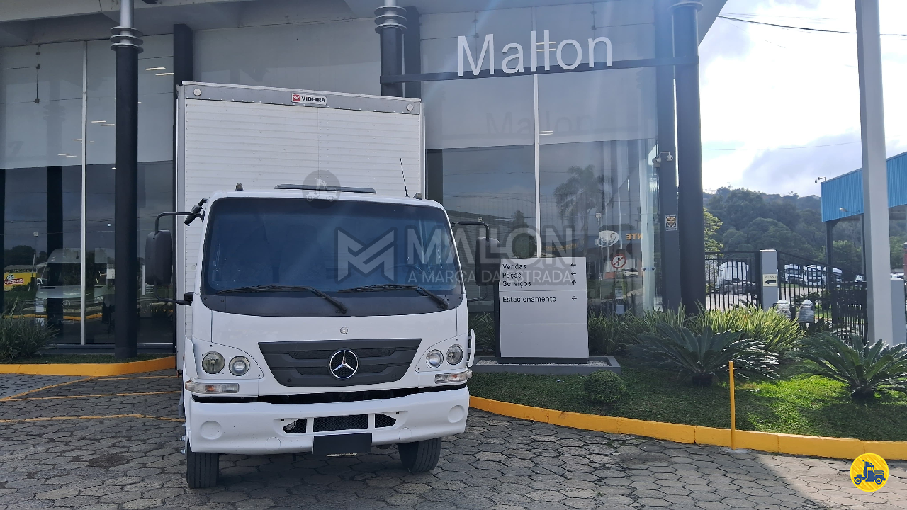 CAMINHAO MERCEDES-BENZ MB 1016 Baú Furgão 3/4 4x2 Mallon Truck Seminovos - MB MAFRA SANTA CATARINA SC